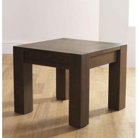 ChunKy Walnut : Đôn Góc Trang Trí Gỗ Sồi - 1 Tầng